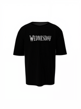 Wednesday Addams Graphic Oversized T-Shirt